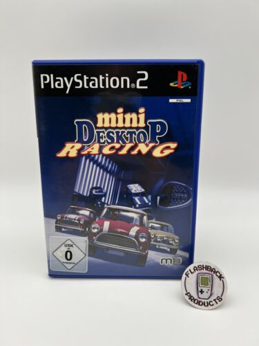 Sony PlayStation 2 Spiel: Mini Desktop Racing - Zustand: Gut