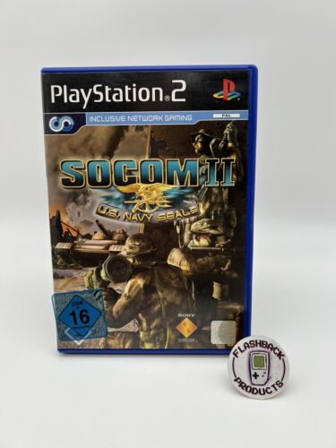 Sony PlayStation 2 Spiel: SOCOM ll U.S. Navy Seals 2 Zustand: Sehr gut
