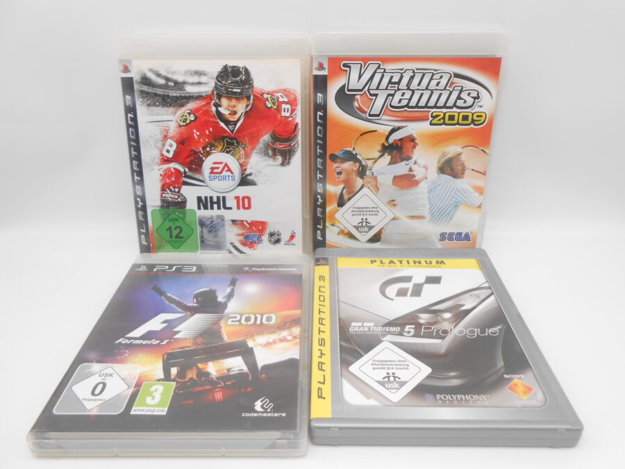 Sony PlayStation 3 Bundle Fifa, Formula 1 2010, Tennis Gran Turismo