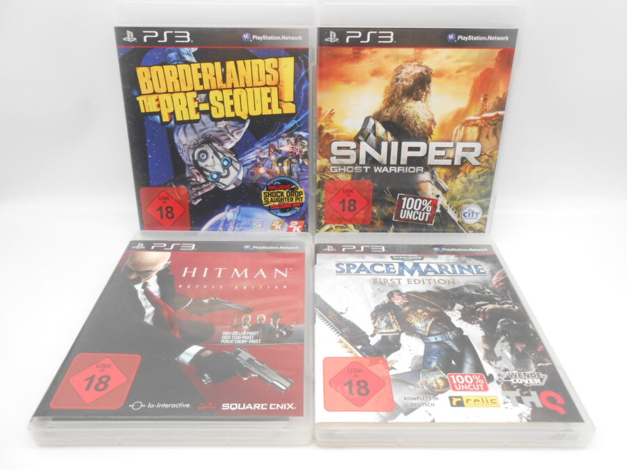 Sony PlayStation 3 Bundle Sniper, Hitman, Space Marine, Borderlands