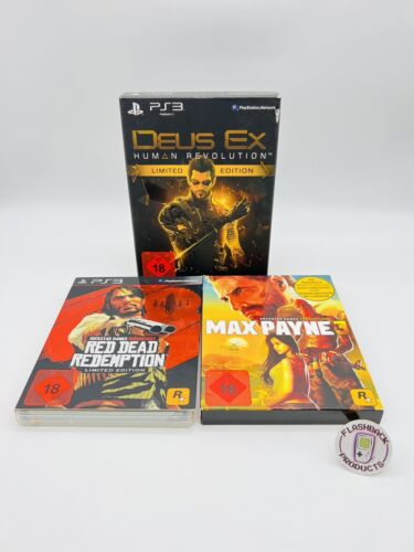 Sony PlayStation 3 Limited Edition Bundle - 3 Top Spiele - Zustand: Gut