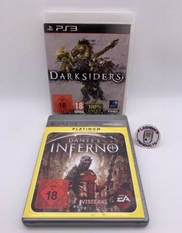 Sony Playstation 3 PS3 Bundle: Dante‘s Inferno & Darksiders - Zustand:Gut
