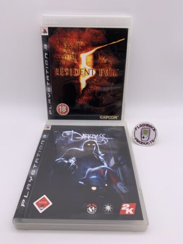 Sony Playstation 3 PS3 Bundle: Resident Evil 5 & Darkness - Zustand: Gut