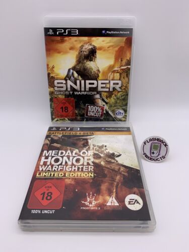Sony Playstation 3 PS3 Bundle: Sniper & Medal of Honor - Zustand: Gut