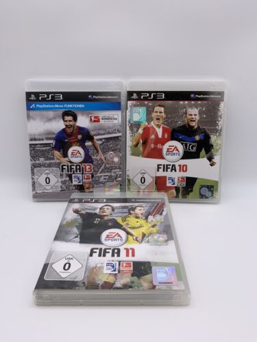 Sony Playstation 3 PS3 Fifa 10/ 11/ 13 Zustand: Sehr gut