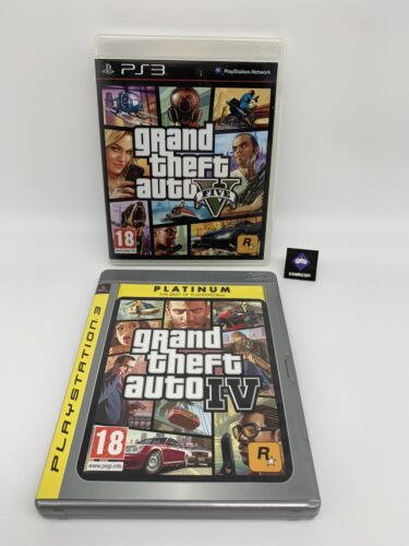 Sony Playstation 3 PS3 GTA grand theft auto 4+5 Zustand: Gut