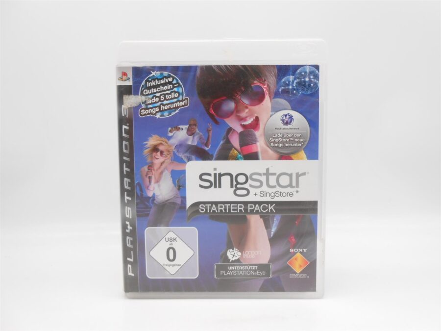 Sony Playstation 3 PS3 Singstar Starter Pack + SingStore