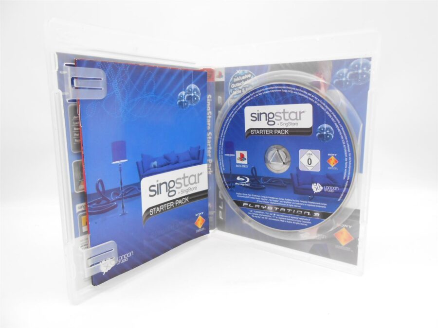 Sony Playstation 3 PS3 Singstar Starter Pack + SingStore