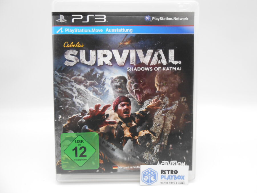 Sony PlayStation 3 Spiel Cabela's Survival: Shadows of Katmai Zustand Gut