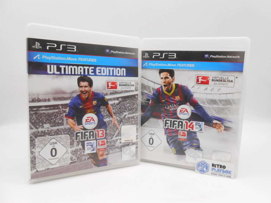 Sony PlayStation 3 Spiel FIFA 13 + 14 Zustand Gut