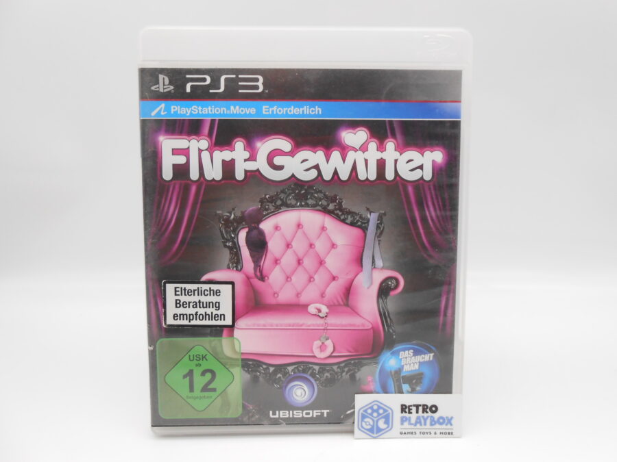 Sony PlayStation 3 Spiel Flirt-Gewitter PS3 Zustand Gut
