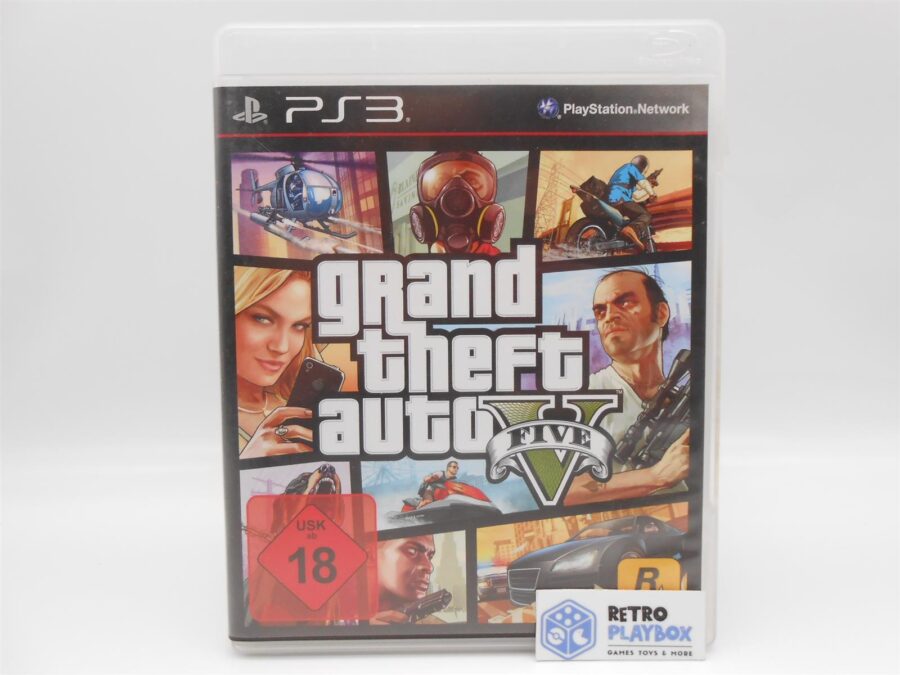 Sony Playstation 3 Spiel: GTA GRAND THEFT AUTO V Zustand: Gut