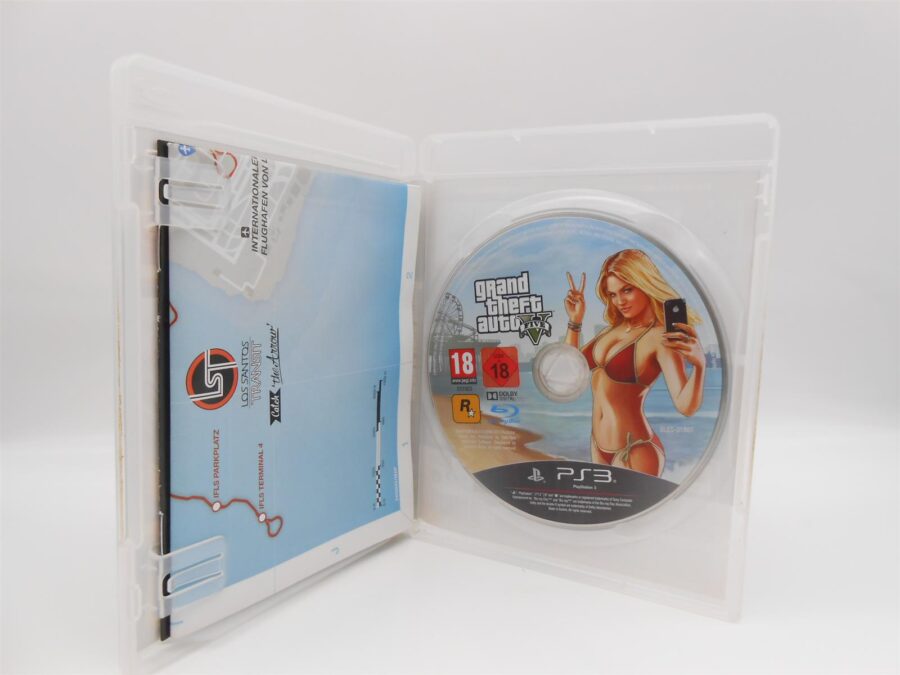 Sony Playstation 3 Spiel: GTA GRAND THEFT AUTO V Zustand: Gut