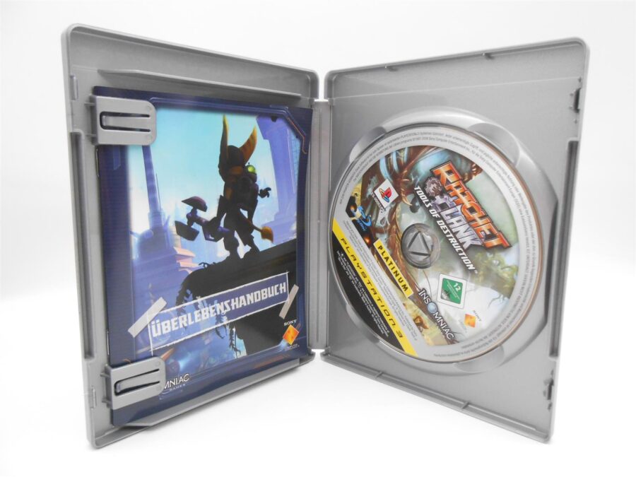 Sony Playstation 3 Spiel: RATCHET & CLANK: TOOLS OF DESTRUCTION Zustand:Gut