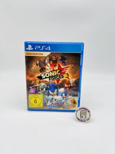 Sony PlayStation 4 PS4 Spiel: SONIC FORCES | Bonus Edition Zustand: Gut