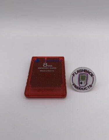 Sony Playstation PS2 Memory Card Magic Gate 8 MB Rot Zustand: Gut