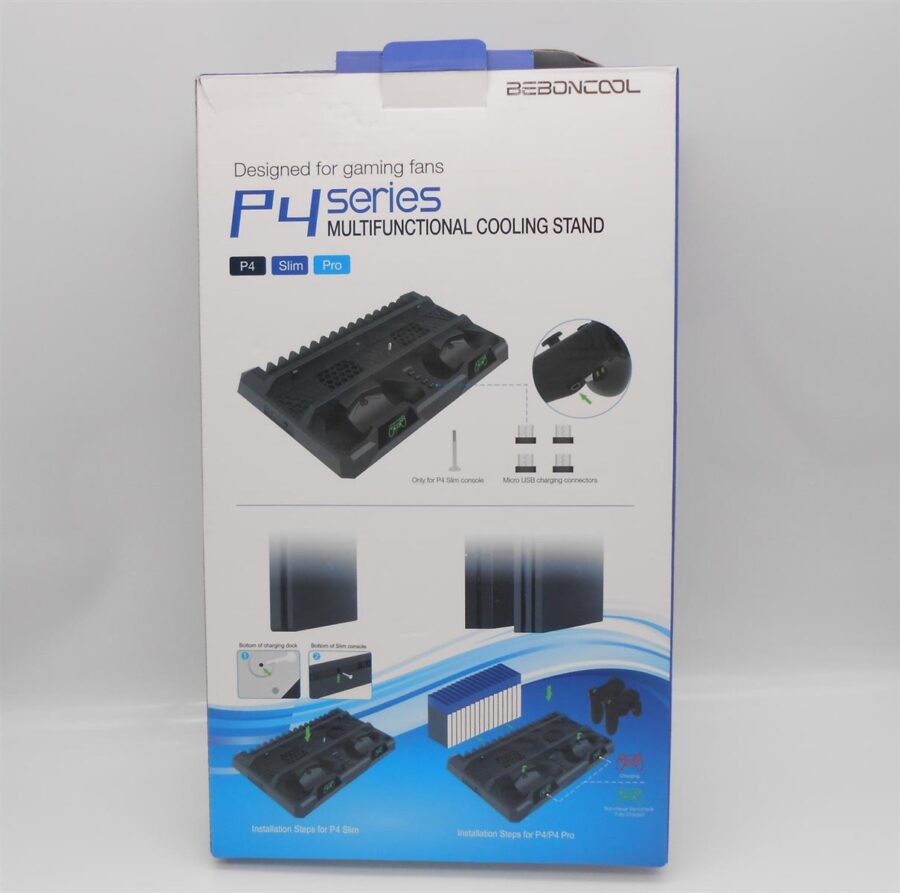 Sony Playstation PS4 Beboncool für Ps4 Multifunctional Cooling Stand