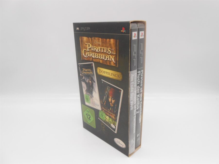 SONY Playstation PSP DISNEY PIRATES OF THE CARIBBEAN DOPPELPACK Zust. Gut