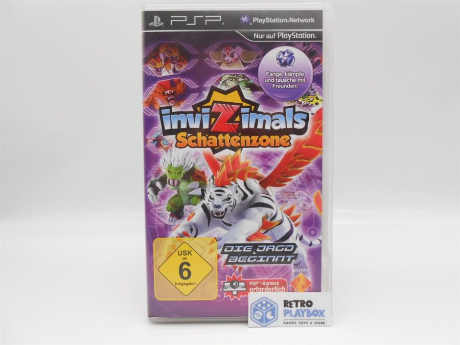 SONY Playstation PSP INVIZIMALS SCHATTENZONE Zustand Gut