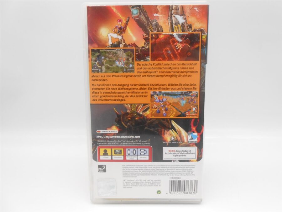SONY Playstation PSP MYTRAN WARS Zustand: Gut