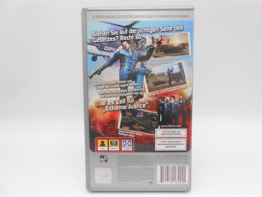 SONY Playstation PSP PURIST FORCE: EXTREME JUSTICE Zustand: Gut