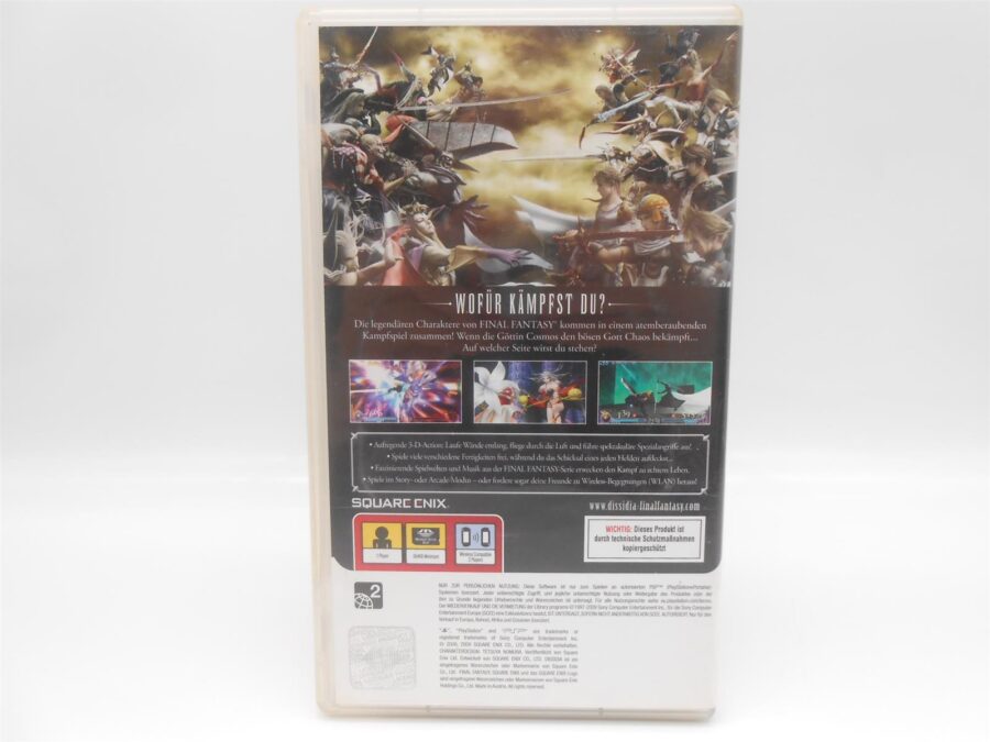 SONY Playstation PSP Spiel DISSIDIA FINAL FANTASY Zustand Gut