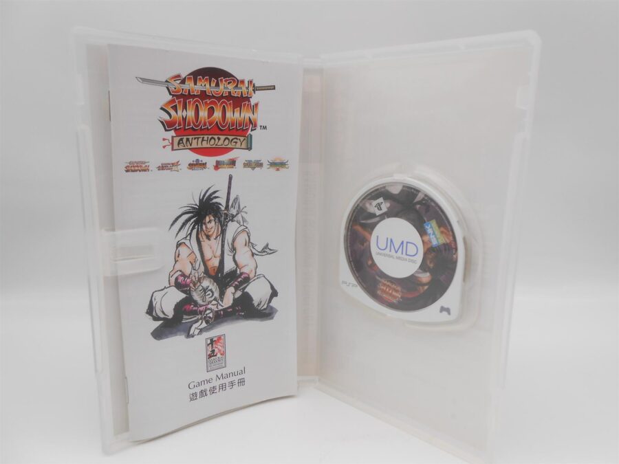 SONY Playstation PSP Spiel SAMURAI SHODOWN ANTHOLOGY Zustand Gut