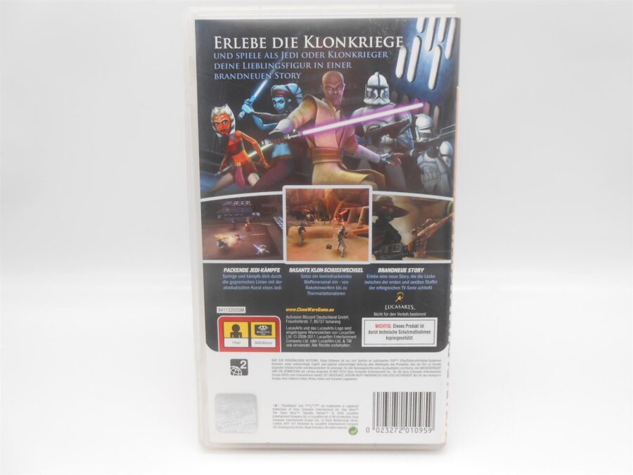 SONY Playstation PSP STAR WARS THE CLONE WARS REPUBLIC HEROES Zustand Gut