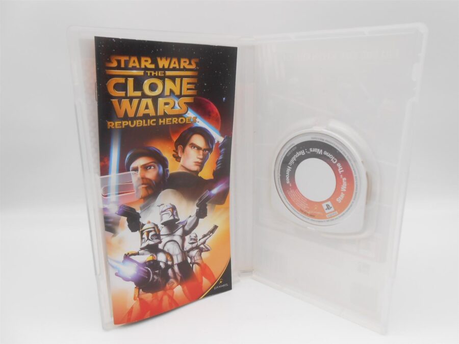SONY Playstation PSP STAR WARS THE CLONE WARS REPUBLIC HEROES Zustand Gut