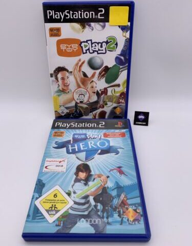 Sony PS2 EyeToy Play: Hero + Play 2 Bundle PAL Version Zustand: Seht gut