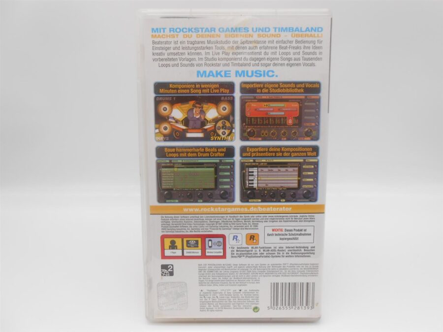 Sony PSP - Beaterator / Rockstar Games - Zustand: Gut