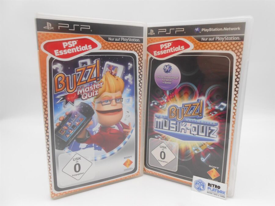 Sony PSP - BUZZ! Das ultimative Musik-Quiz & Master Quiz Zustand: Gut