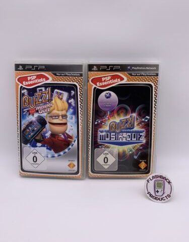 Sony PSP - BUZZ! Das ultimative Musik-Quiz & Master Quiz Zustand: Gut