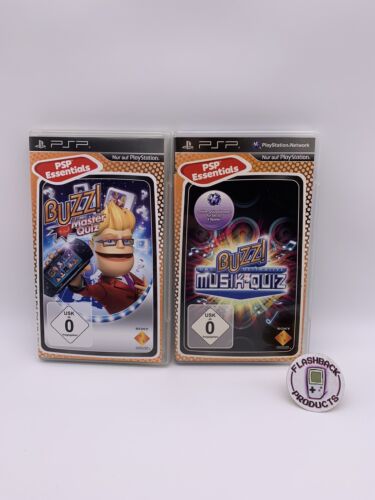 Sony PSP - BUZZ! Das ultimative Musik-Quiz & Master Quiz Zustand: Gut