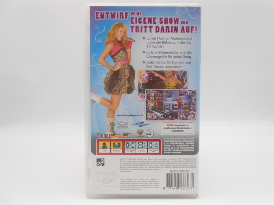 Sony PSP - Disney Hannah Montana: Rocke die Show - Zustand: Gut