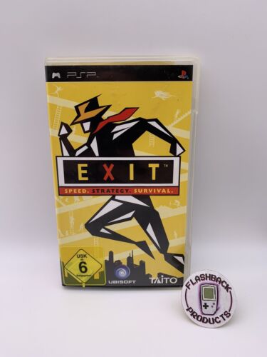 Sony PSP - EXIT - Speed. Strategy. Survival. Zustand: Gut