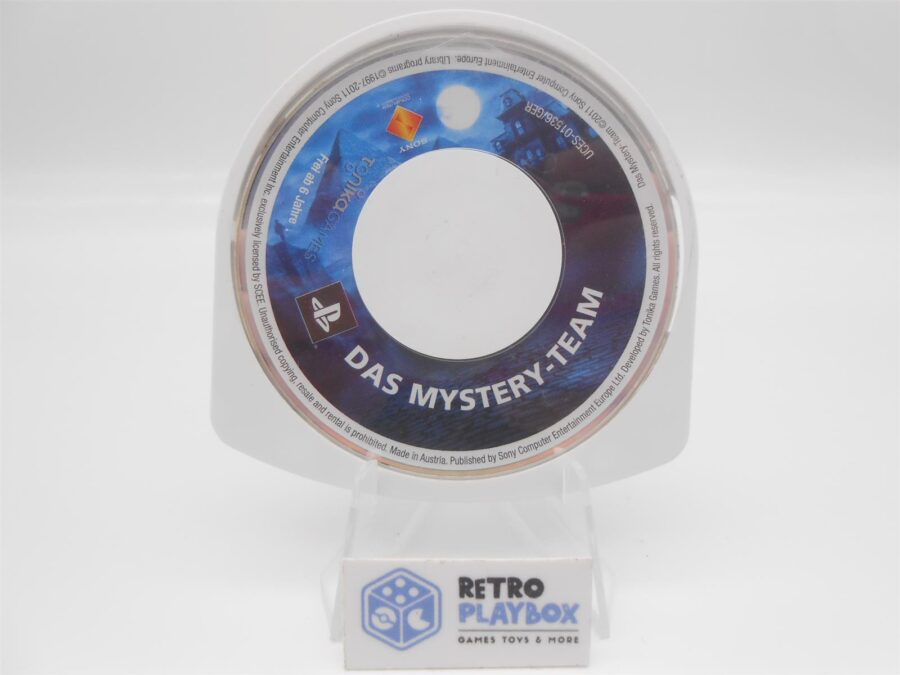 Sony PSP Playstation Portable DAS MYSTERY-TEAM nur CD Zustand Gut