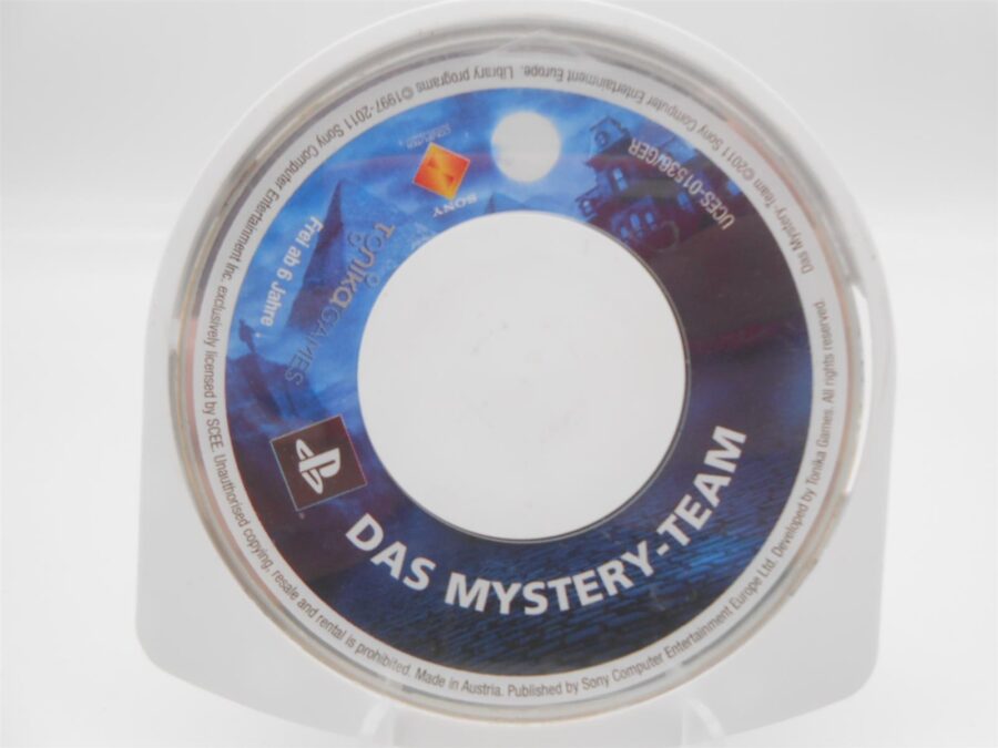 Sony PSP Playstation Portable DAS MYSTERY-TEAM nur CD Zustand Gut