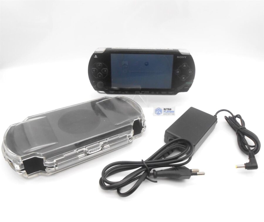 Sony PSP PlayStation Portable Konsole 1004 + Case & Ladekabel Zustand Gut