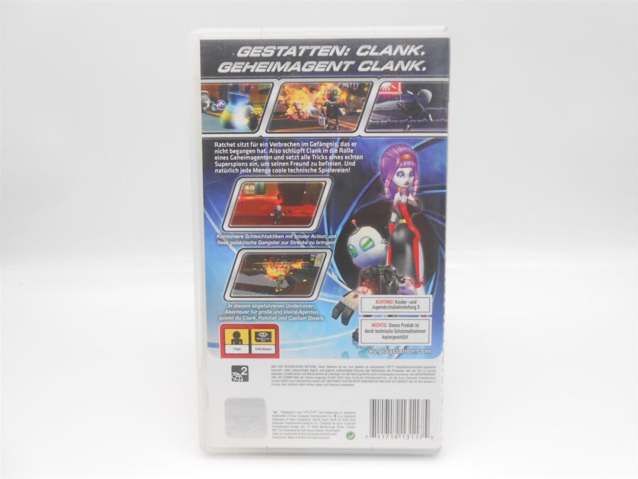 Sony PSP Playstation Portable Secret Agent Clank Zustand: Akzeptabel