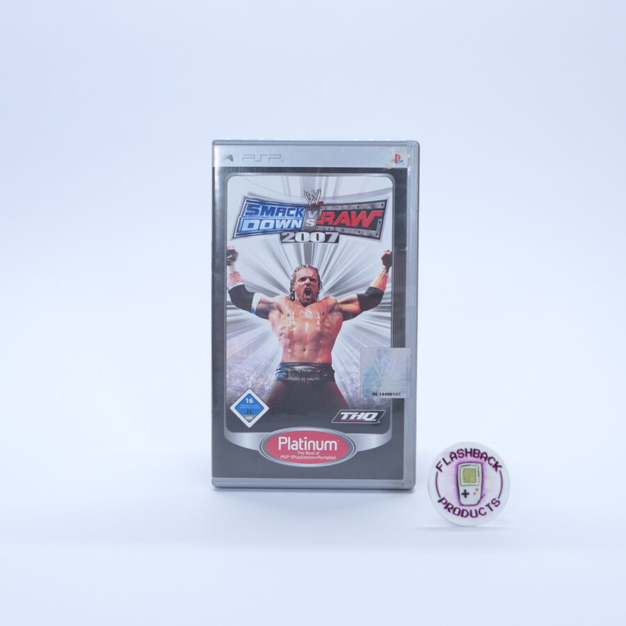 Sony PSP Playstation Portable SMACK DOWN VS. RAW 2007 Zustand Gut