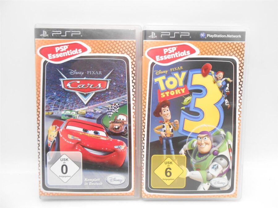 Sony PSP Spiele Bundle 6 Stück Disney Lego Buzz Gran Turismo Sparpaket
