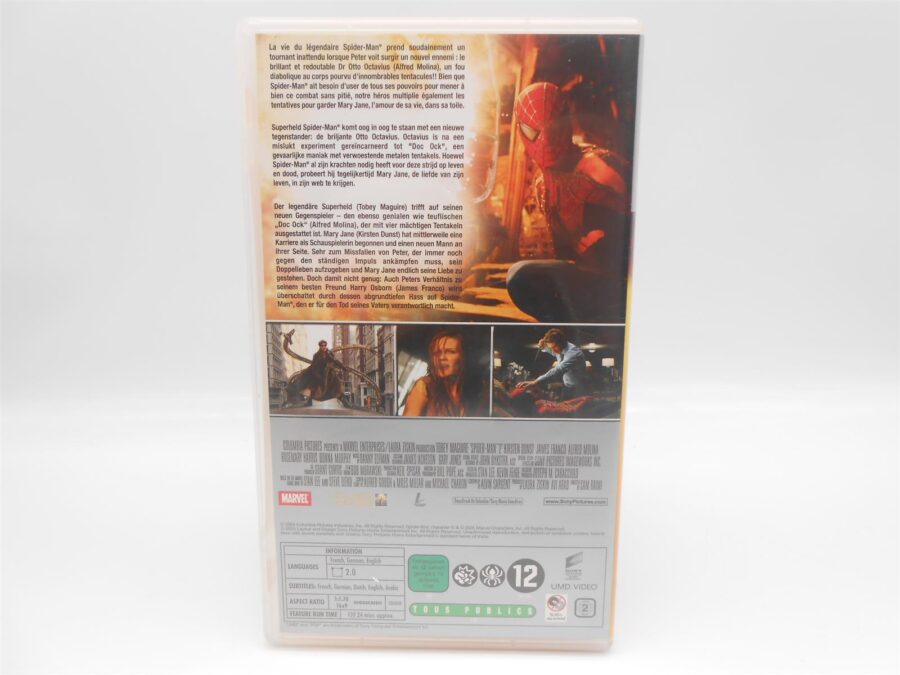 Sony PSP UMD Video - Spider-Man 2 - Zustand: Gut
