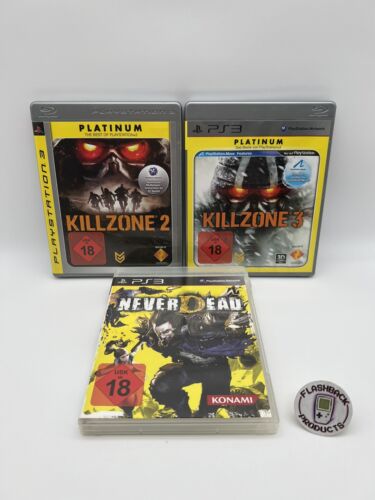 SonyPlayStation 3 Killzone 2 + 3 + Never Dead Bundle Ü18 Zustand: Gut