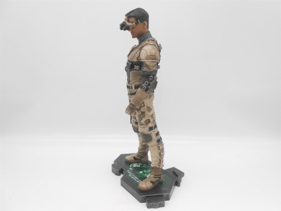 SPLINTER CELL BLACKLIST Sam Fisher Figur Statue TOM CLANCY Sammelfigur