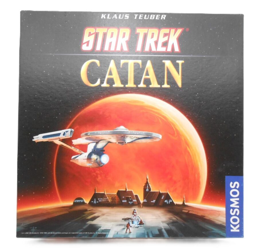 STAR TREK Catan Kosmos Spiel vollständig Top Zustand ab 10 Jahren