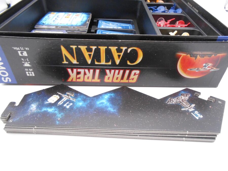 STAR TREK Catan Kosmos Spiel vollständig Top Zustand ab 10 Jahren