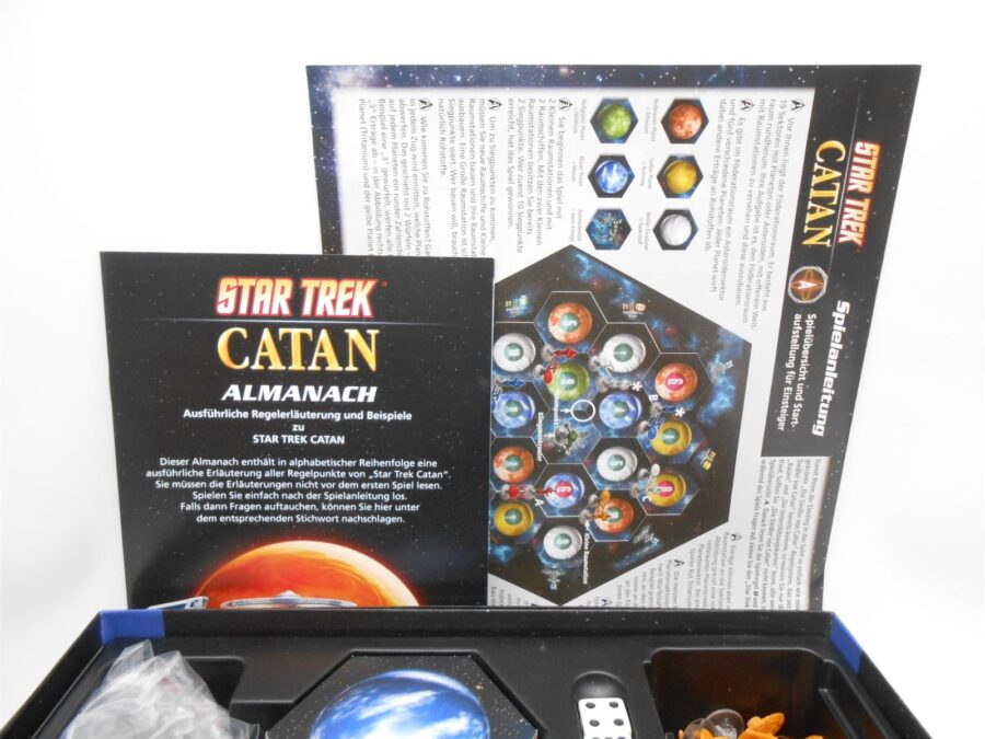STAR TREK Catan Kosmos Spiel vollständig Top Zustand ab 10 Jahren