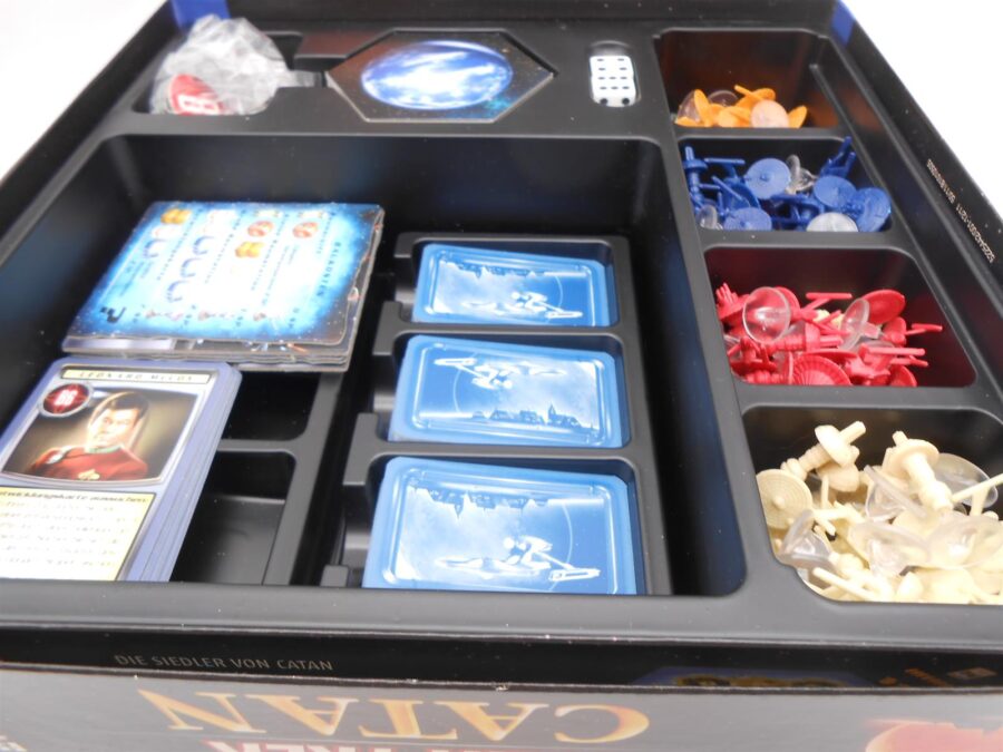 STAR TREK Catan Kosmos Spiel vollständig Top Zustand ab 10 Jahren