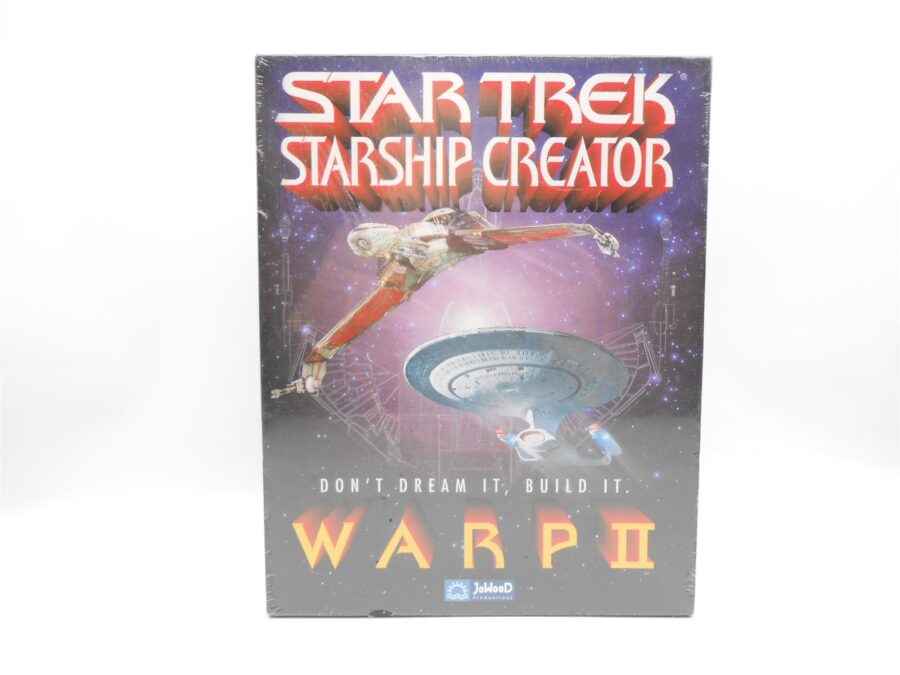 Star Trek Starship Creator Warp 2 PC CD-Rom Big Box Sealed